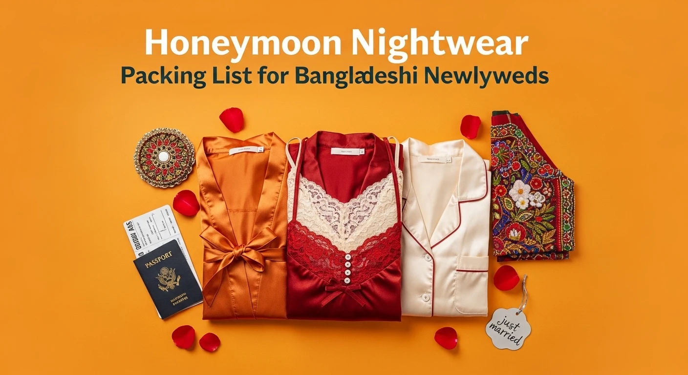 Honeymoon Nightwear Packing List for Bangladeshi Newlyweds