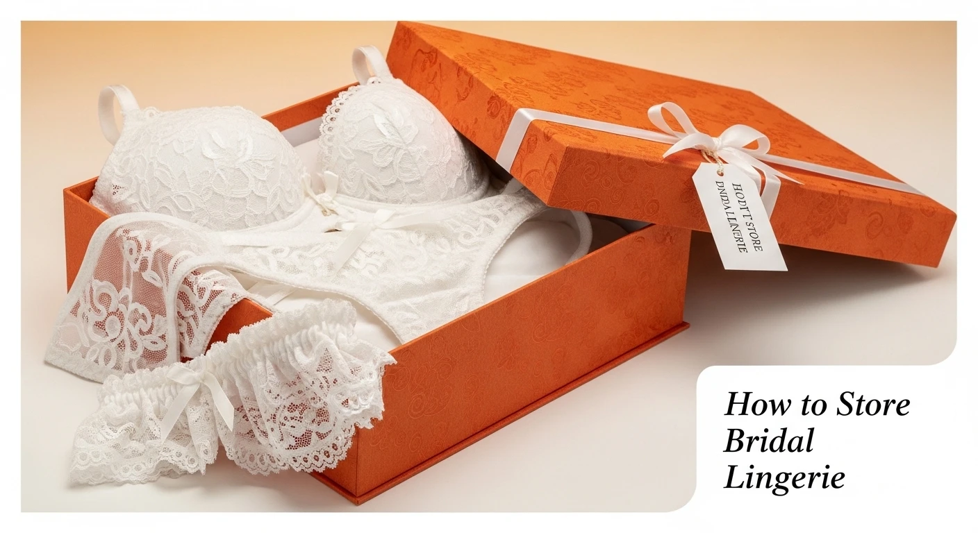 How to Store Bridal Lingerie After Your Wedding