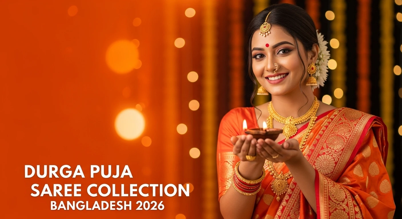 Durga Puja Saree Collection Bangladesh 2026