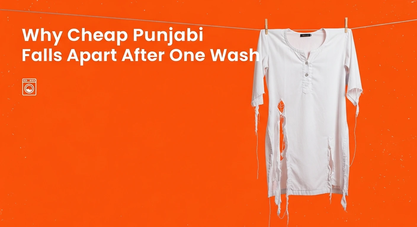 Why Cheap Punjabi Falls Apart After One Wash