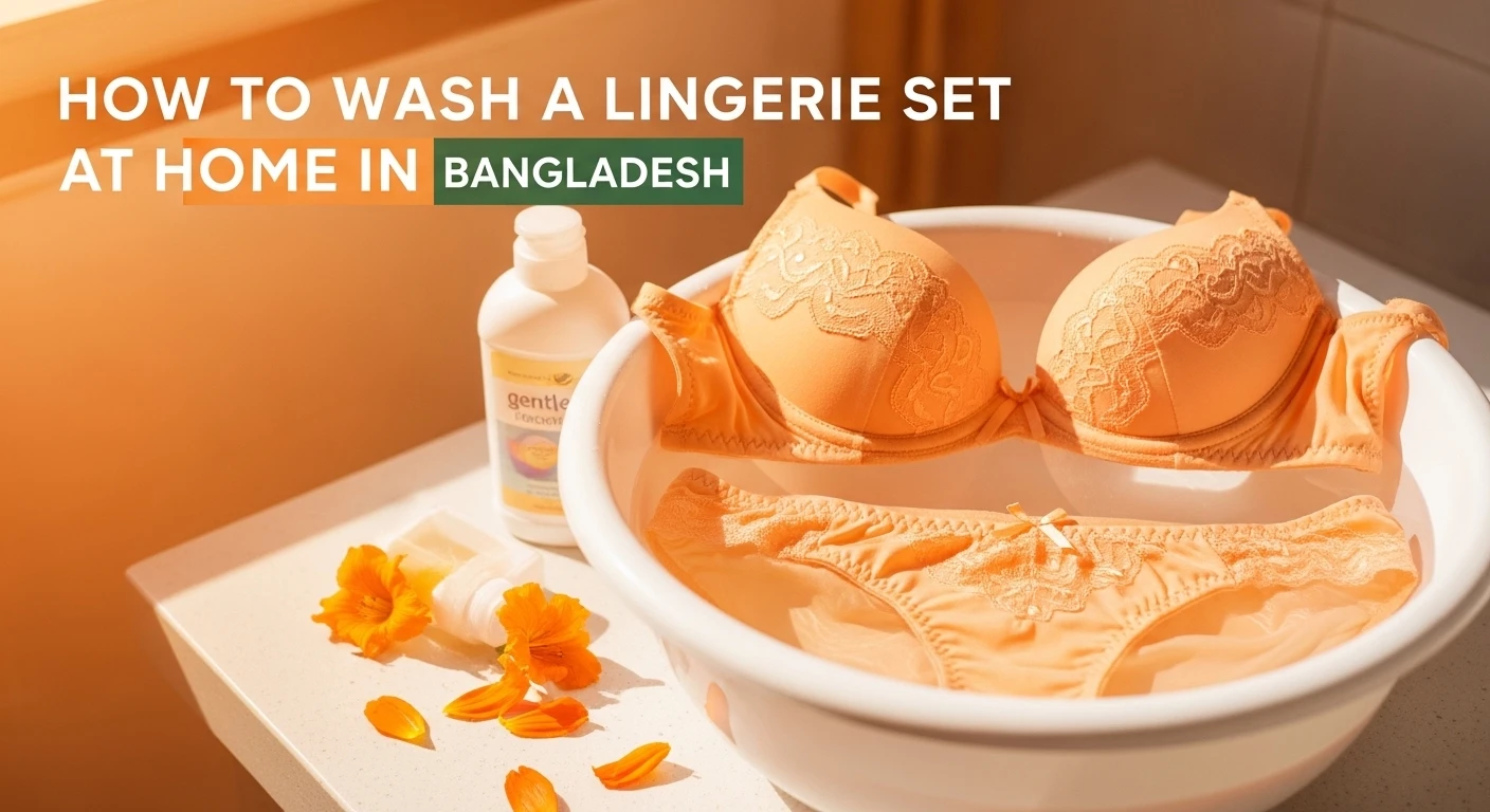 How to Wash Lingerie Set at Home in Bangladesh